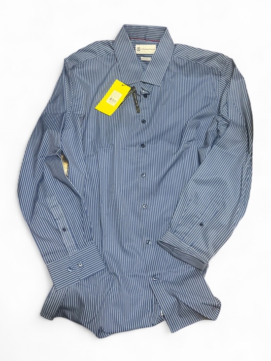 Christian Lacroix Other - Christian Lacroix Men's Blue and White Pinstripe Button Up Dress Shirt